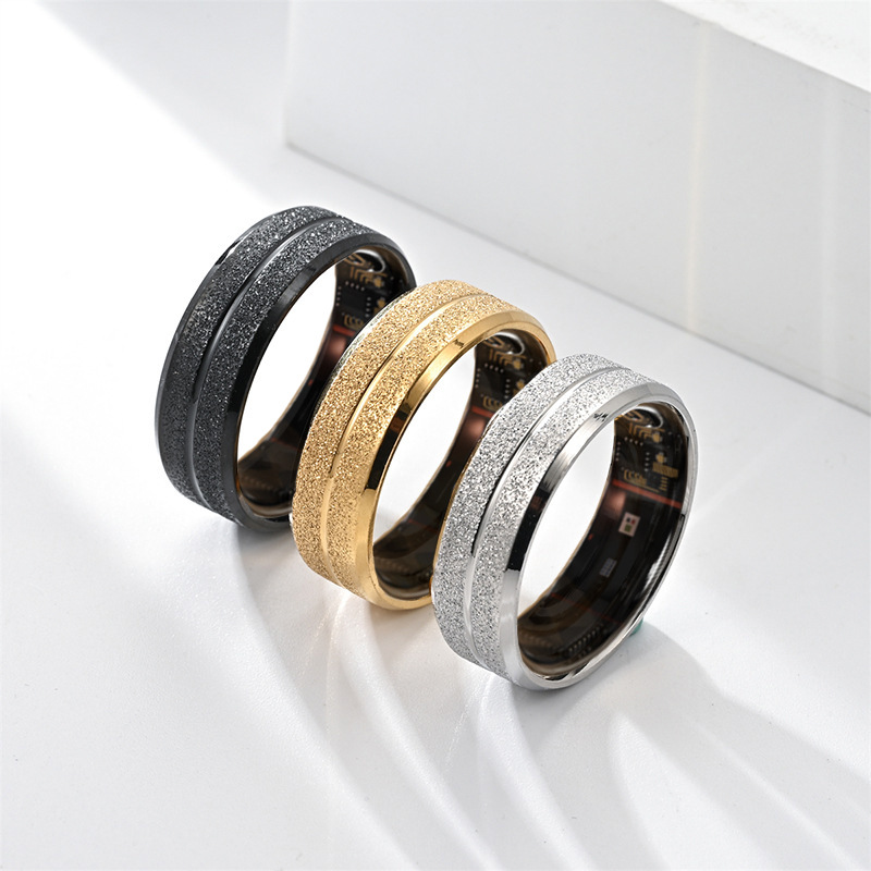 跨境新品血氧心率计步卡路里运动健康睡眠AI人工智能陪伴智能戒指