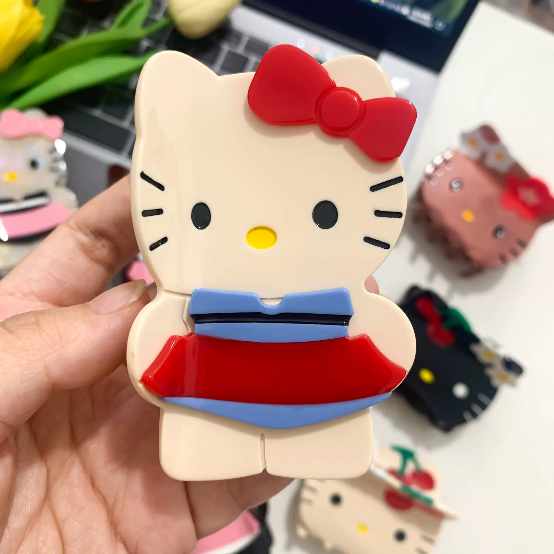 Мультяшная cute заколка hairgrip, крабовая булавка, палочка для волос, аксессуар для волос, большой акула, кот
