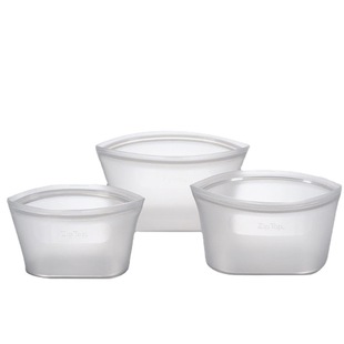 Factory spot silicone fresh-keeping bag silicone storage bag refrigerator food self-sealing bag silicone food bag bowl zipper bag