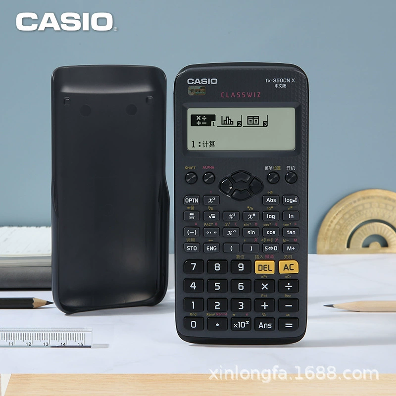 Оригинальный калькулятор функций для китайского языка Casio FX-350CN X, подходящий для студенческих тестов