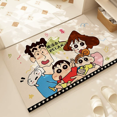 Cute Cartoon Diatom Mud Door – Avtomobil döşəmə paspasları - relaxed-xiaoxin-4060cm-diatom-mud