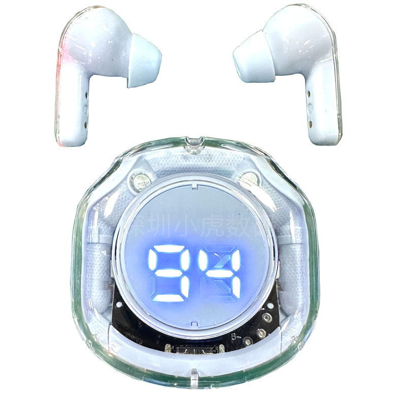 2世代水晶無線bluetoothイヤホン入耳式デジタル表示宇宙室イヤホンbluetooth本当に無線ロング航続|undefined