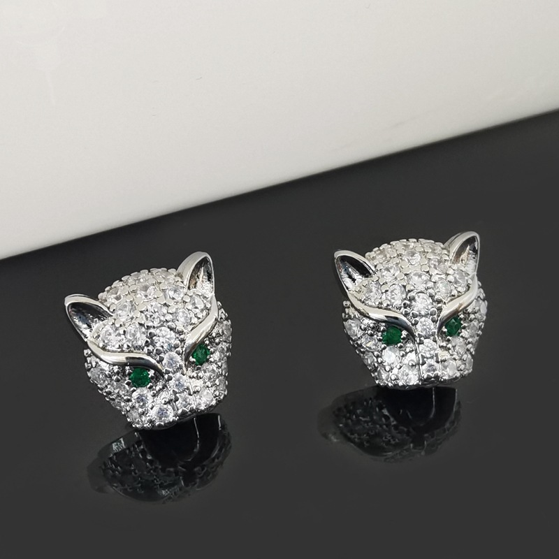 日本と韓国の新しいスタイルのジルコン 925 シルバー針イヤリング白ガーゼブライダルアクセサリーイブニング気質ファッションブライダル多用途イヤリング|undefined