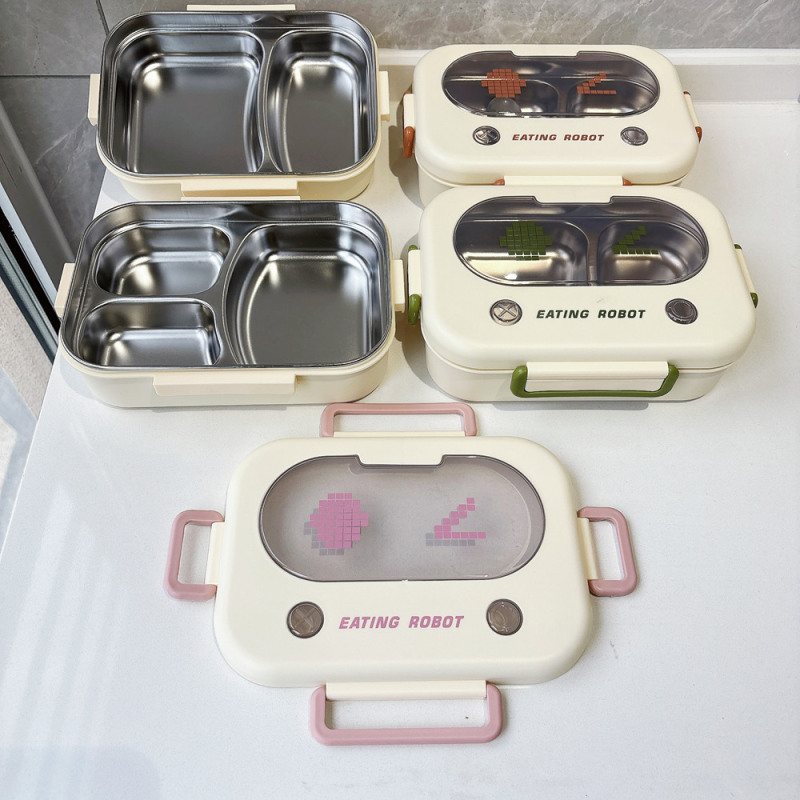 Lunch Box Large Capacity Lunch Box High Appearance Insulated Stainless Steel Lunch Box Insulated Lunch Box Cross-Border Dropshipping Lunch Box Large Capacity Lunch Box High Appearance Insulated Stainless Steel Lunch Box Insulated Lunch Box Cross-Border Dropshipping