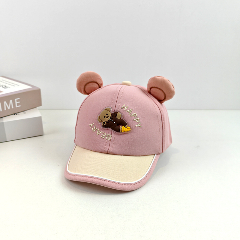 Sombreros para bebés lindos sombreros de dibujos animados primavera y otoño sombreros de béisbol para bebés sombreros de sol de verano para niños