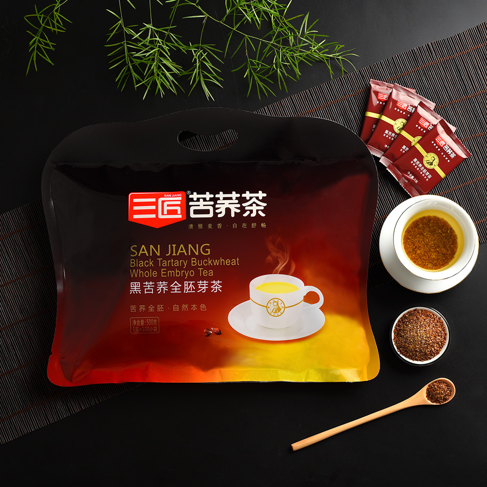 【闪购】三匠黑苦荞茶大凉山苦荞麦茶全胚芽