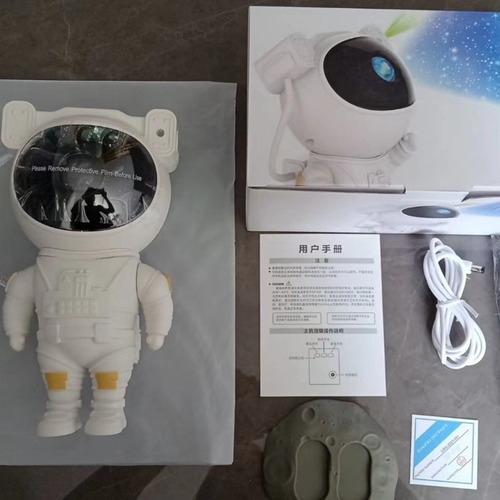 Astronaut Wan Mars Space Projector Night Light Starry Sky Table Lamp for Children's Room Boy Star Light Birthday Gift