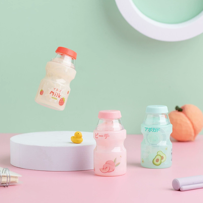 TWINGO Tiangao Creative Correction Belt Drink Bottle Milk Bottle Student Cute Correction Belt Fruit Correction Belt Smooth