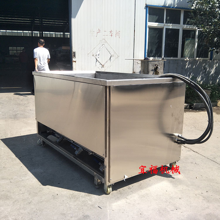 虎皮鸡爪油炸机 宜福连续鸡爪油炸机多少钱 厂家销售