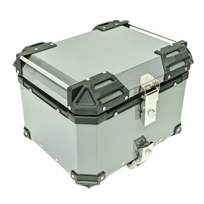 Motorcycle Tail Box, Aluminum Alloy: Motorcycle trunk