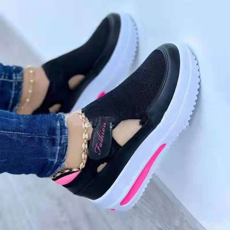 Breathable Trendy Platform Sneakers