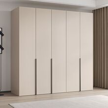 轻奢实木衣柜家用卧室出租房简约现代对开门儿童衣橱小户型简易柜