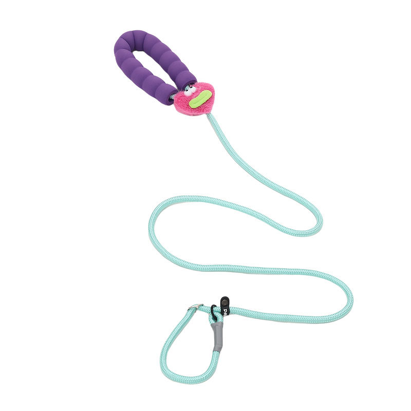 Cuerda de tracción para perros, cadena P, manos no permitidas, a prueba de explosiones, sin nudos, cuerda para pasear perros, golden retriever, adiestramiento de perros pequeños y medianos, cuerda p para mascotas