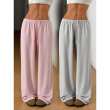 Y 28032 Soft knit drawstring pants ������֯�������п�