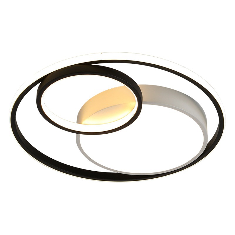 Simple ronda dormitorio luz LED luz de techo moderno hogar acogedor restaurante nórdico creativo personalizado lámparas