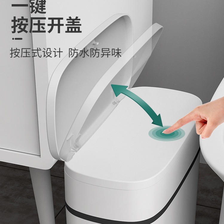 Gran capacidad de la basura de la grieta doméstica cocina de inodoro 2025 nuevo gran inodoro especial sala de estar con cubierta
