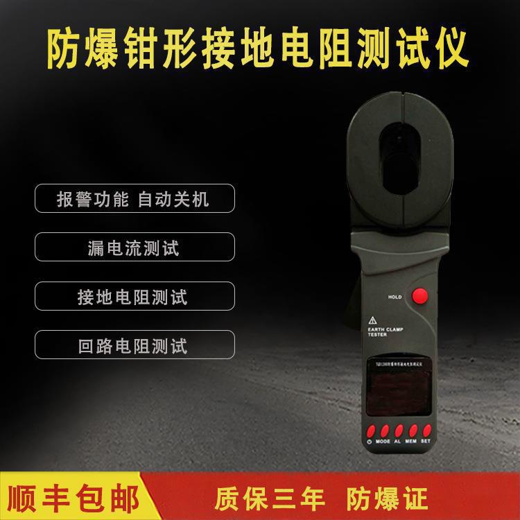 防爆钳形接地电阻测试仪器YQD1200防雷测试仪表