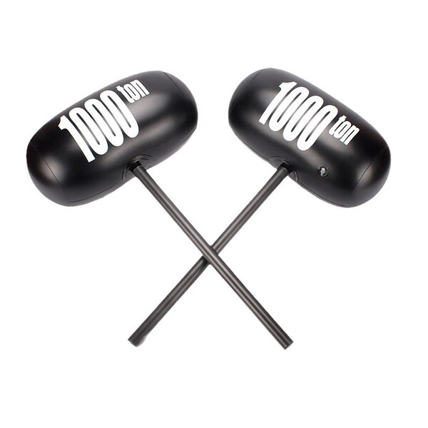 Big interactive cartoon hammer