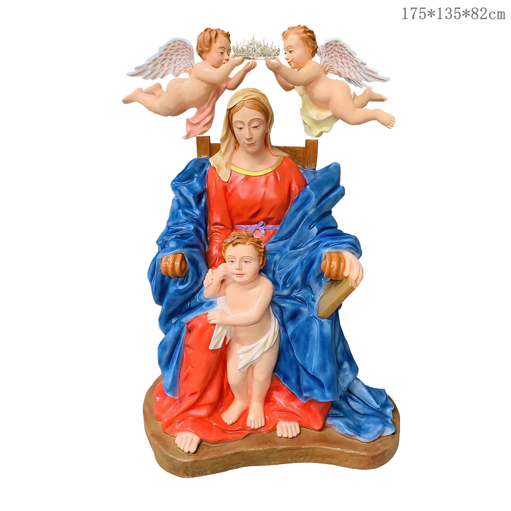 180 - 200 - 220cm adornos de la Virgen José una estatuilla de la familia estatuilla de la sala de estar