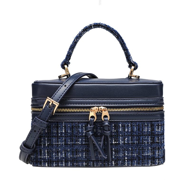 ZR Style Crossbody Box Bag Small Square Shoulder Bag Women's Fashion Versatile Handbag Niche Design - Thumbnail 4