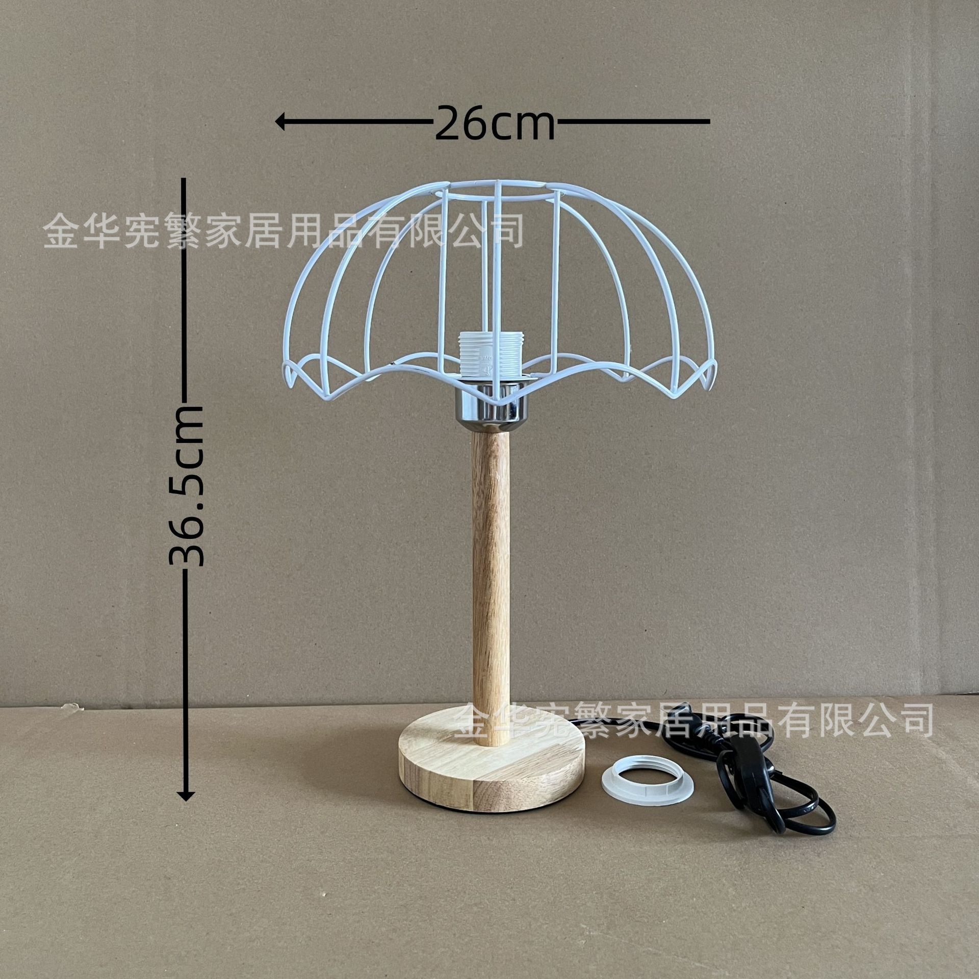우산 철제 프레임 + 28개의 높은 통나무 베이스