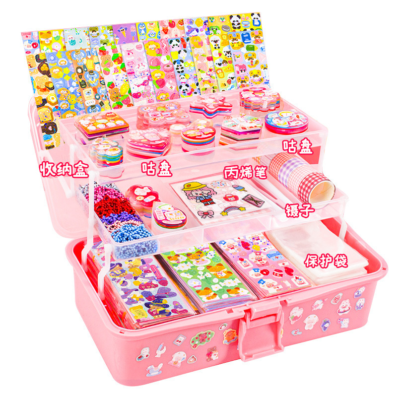 クリームゴムdiyカードセット子供プレゼントins手作り材料バッグ玩具幼稚園プレゼント卸売り