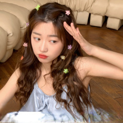 Pearl Flower Hair Clip Mini Claw Hairpin Cute Girl Bangs Clip Small Hair Grab Frizzy Hair Hair Claw Korean Hair Accessory