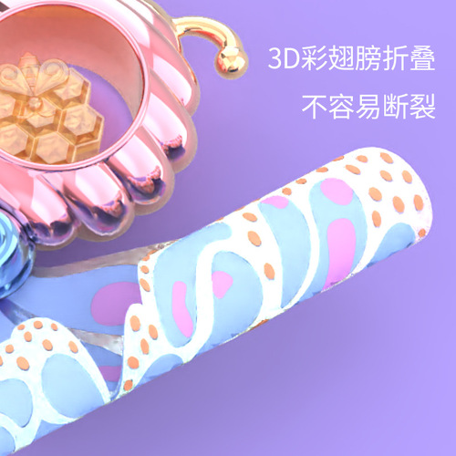 Magic wand with wings for girls glowing toy glitter fairy wand princess wishing wand children's birthday gift for girls