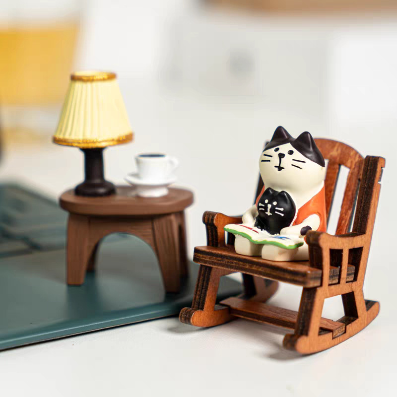 日本式の猫の置物のコーヒーのカエルのアイデアの潮はブラインドの箱を遊んで装飾します。|undefined
