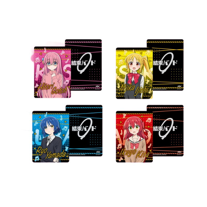 Карта Lonely Rock EAKi BOCCHI THE ROCK Polaroid Photo Paper Collection Card Gold Hotline Card