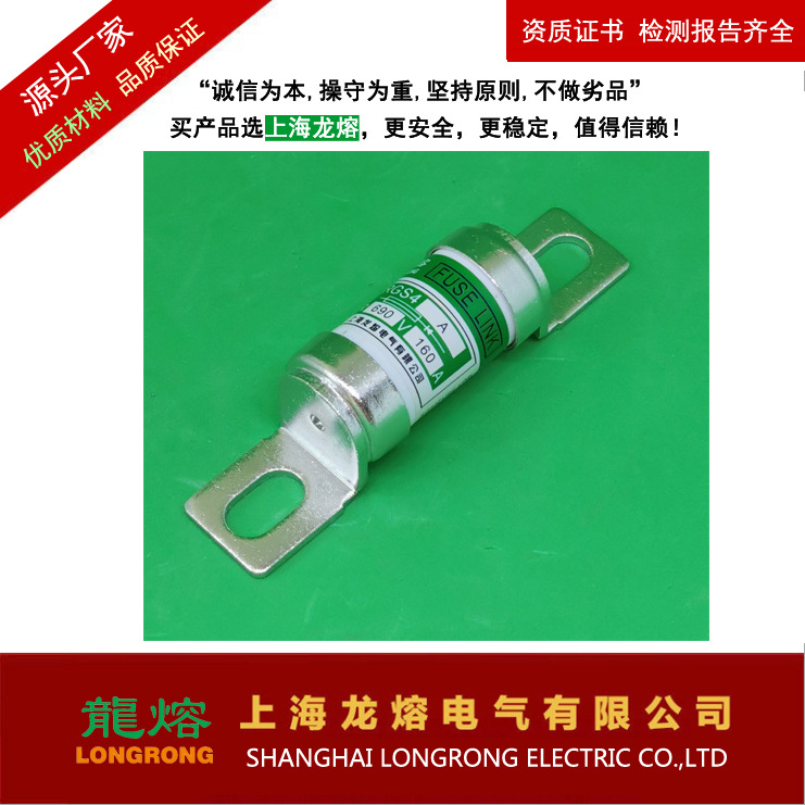 RGS4A 660V 100A1255060A200A快速熔断器 "龍熔"品牌低压熔断器低