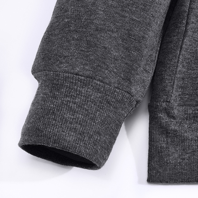 Men's Half Zip Sweatshirt With Stand Collar For Autumn And Winter_voghion.com