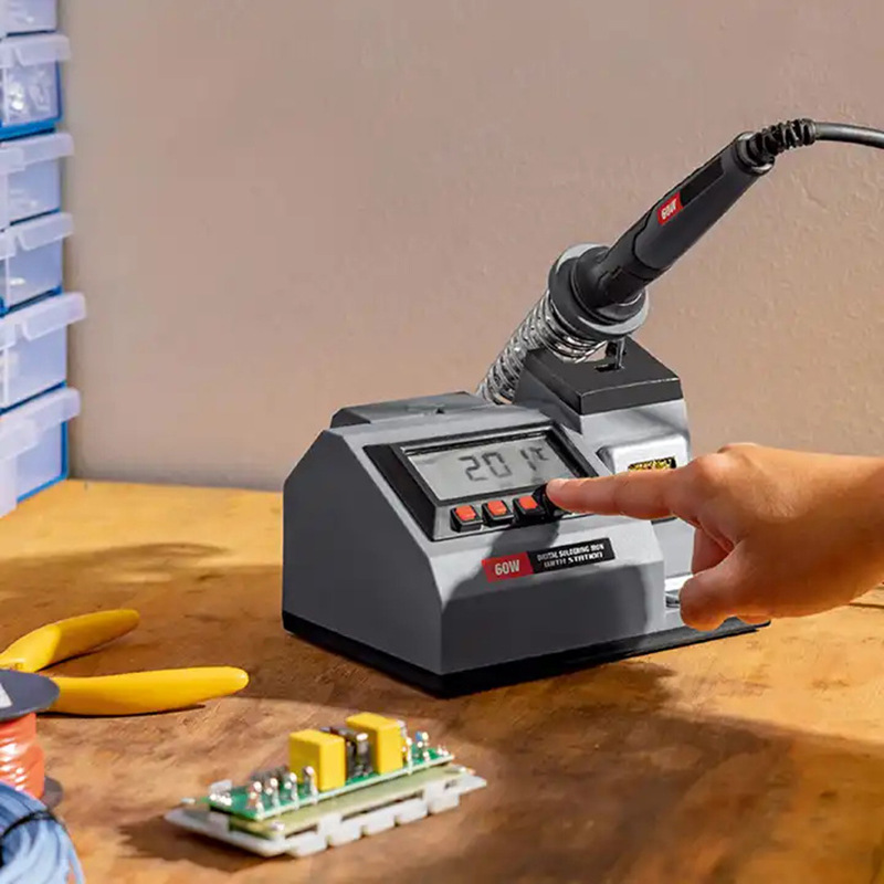 自动待机调温调节焊台 快速LED显示数字48W60W电烙铁台