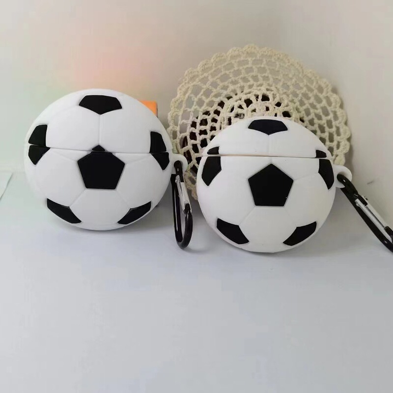 Cartoon Creative Football Pro2 Bluetooth Headset Protective Cover for airpods Apple 3 Generation Cute Silicone Soft Case Cartoon Creative Football Pro2 Bluetooth Headset Protective Cover for airpods Apple 3 Generation Cute Silicone Soft Case
