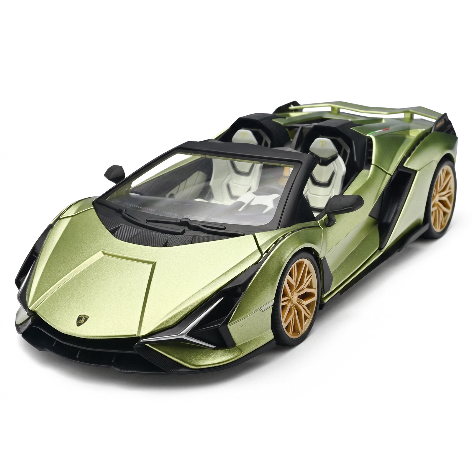 Auténtico autorizado 1: 18 Lamborghini relámpago imitación de automóvil de aleación de tamaño grande regalo de negocio para regalo hermano