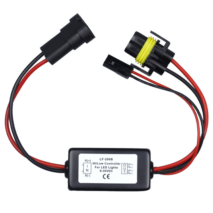Modulo de control de atenuación no destructivo para lámpara de niebla de automóvil conmutador de luz de alta y baja línea de conmutación de doble luz no destructiva