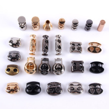 时尚金属弹簧扣男女风衣卫衣羽绒服松紧卡扣鞋帽裤子绳扣猪鼻扣子