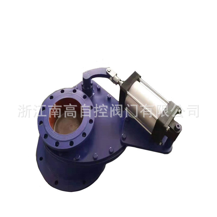 南高厂家Z643TC-10C DN50旋转式摆动阀 陶瓷旋转阀