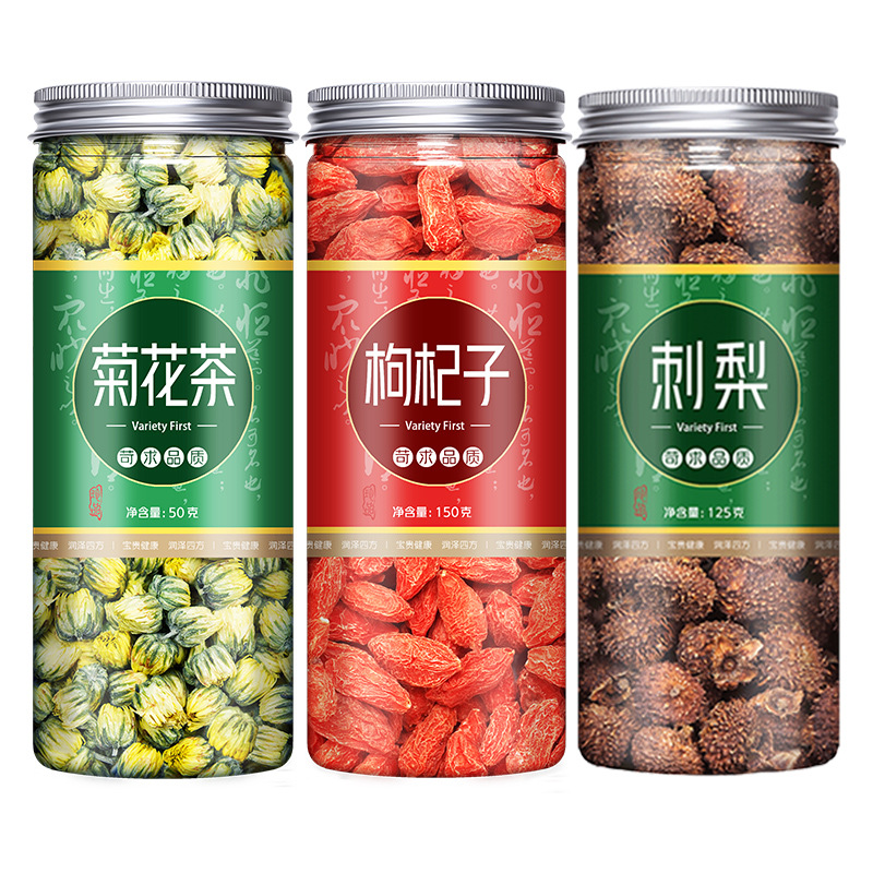 [3캔] 백년초 + 붉은 구기자 + 태아 국화 (인기 스타일)