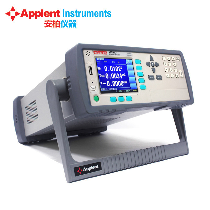 安柏AT3310交直流数字功率计 电参数仪 电压1000V/电流20A