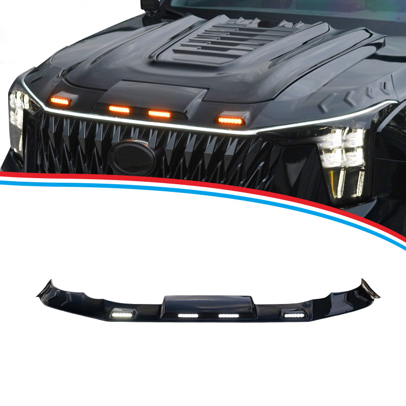 Aplicable Trumpchi gs8 lámpara de streamer bloque de grava modificado motor todoterreno cubierta de la máquina bloque de arena GX Traveller