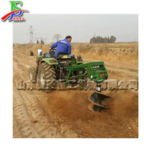 拖拉机车载式树木钻坑机 四轮牵引挖坑机 小型悬挂式种植打孔机