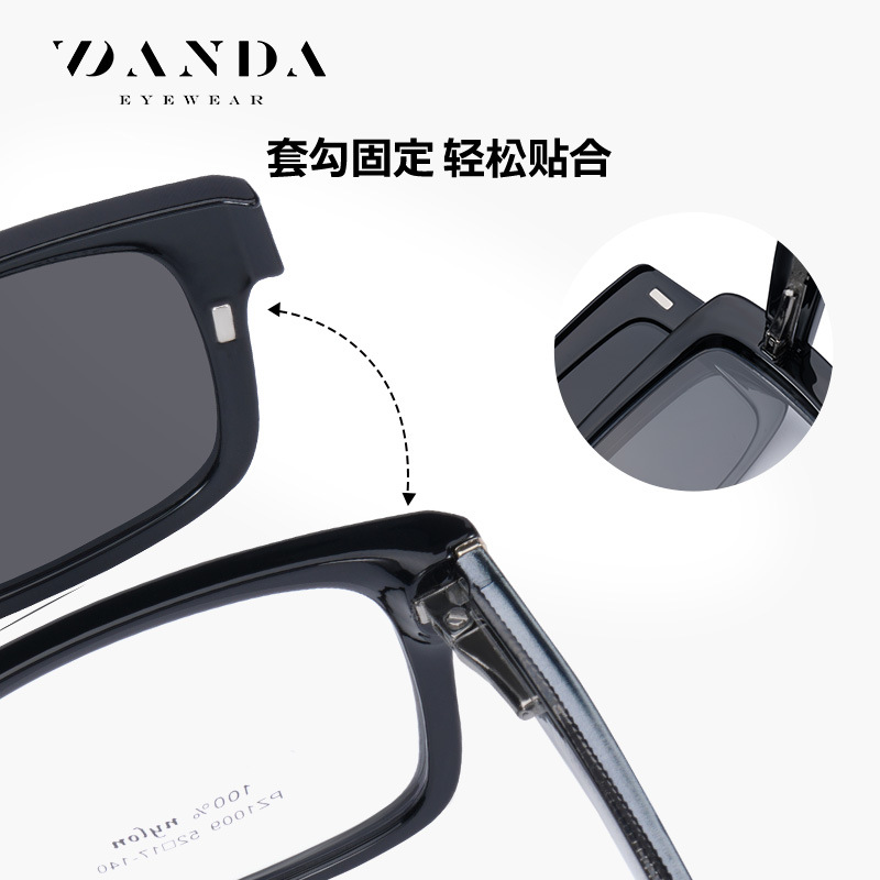 Nuevas gafas de sol polarizadas PZ1009 moda hombres y mujeres con el mismo estilo Gafas de sol polarizadas TR ultraligeras