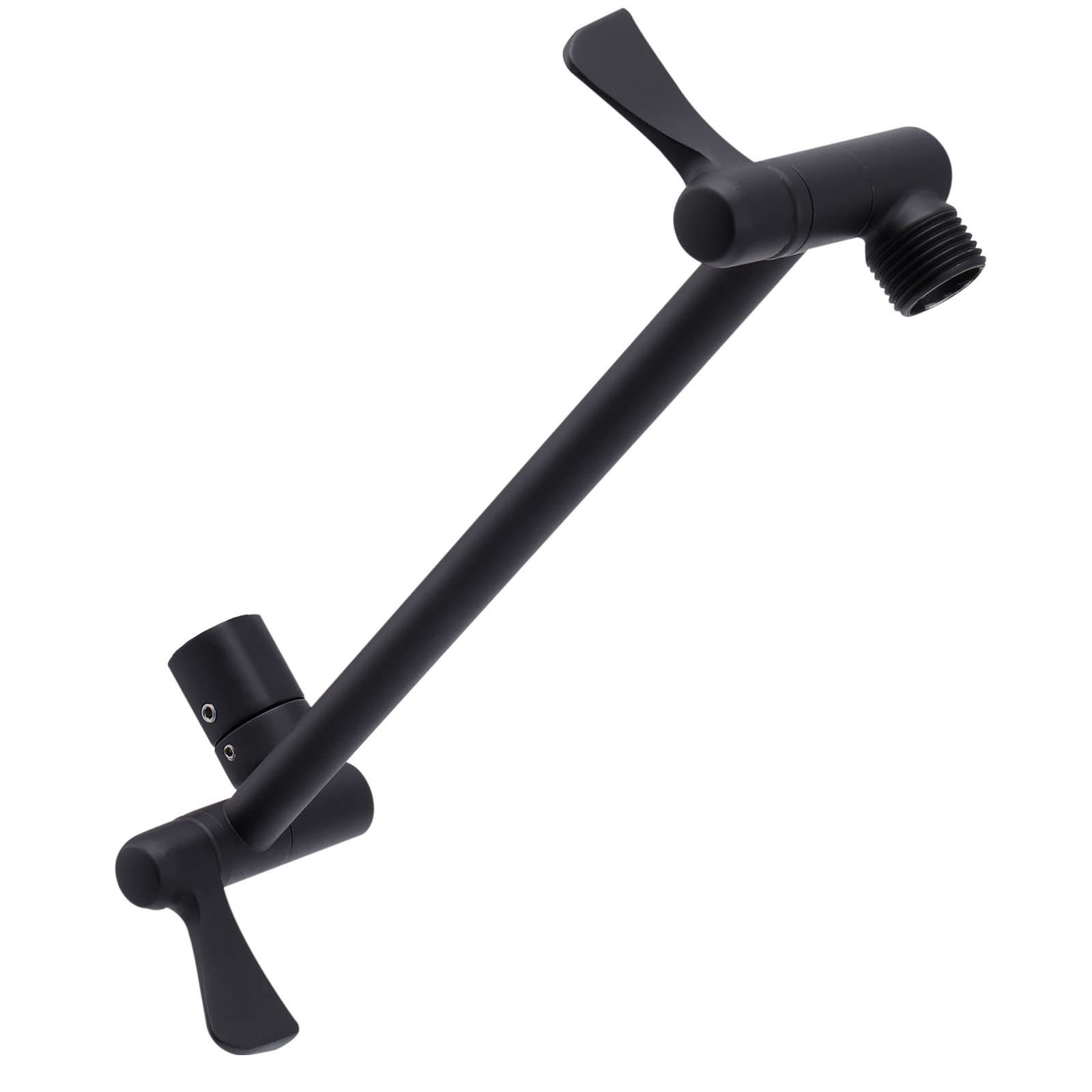 Soporte de extensión de ducha plegable brazo 1/2 conector con tuerca móvil oculta superior spray ducha varilla de extensión al por mayor