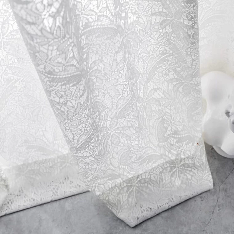 Lace curtain for living room, retro cloth, french style