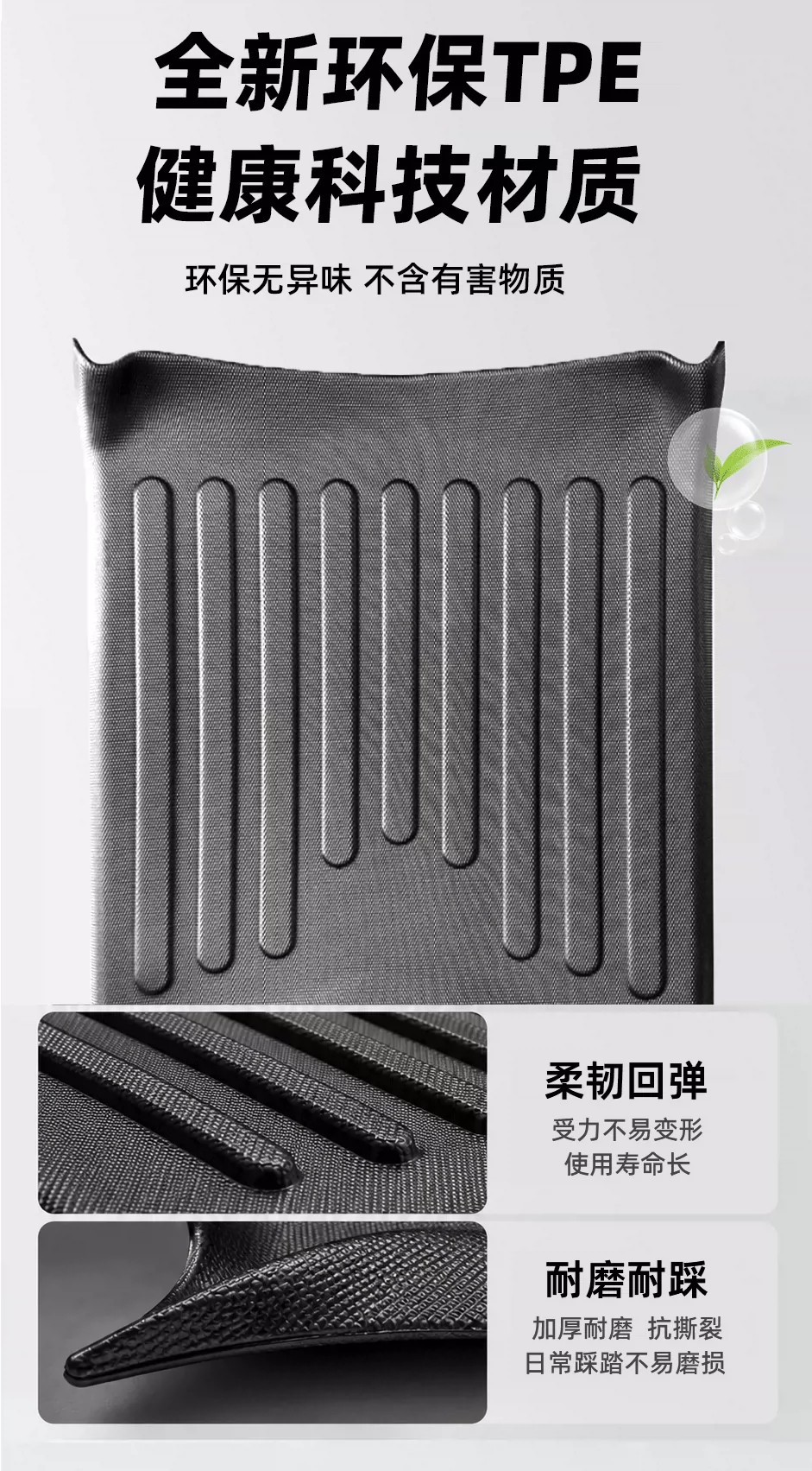 Suitable for Niu NX Marathon TPE foot mats, electric vehicle foot pads, wire loop foot pads, electric bicycle accessories
