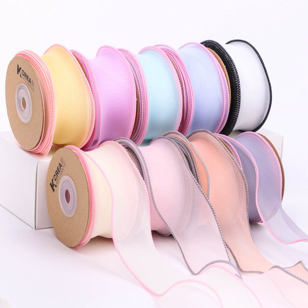Shiffon hairgrip with bow