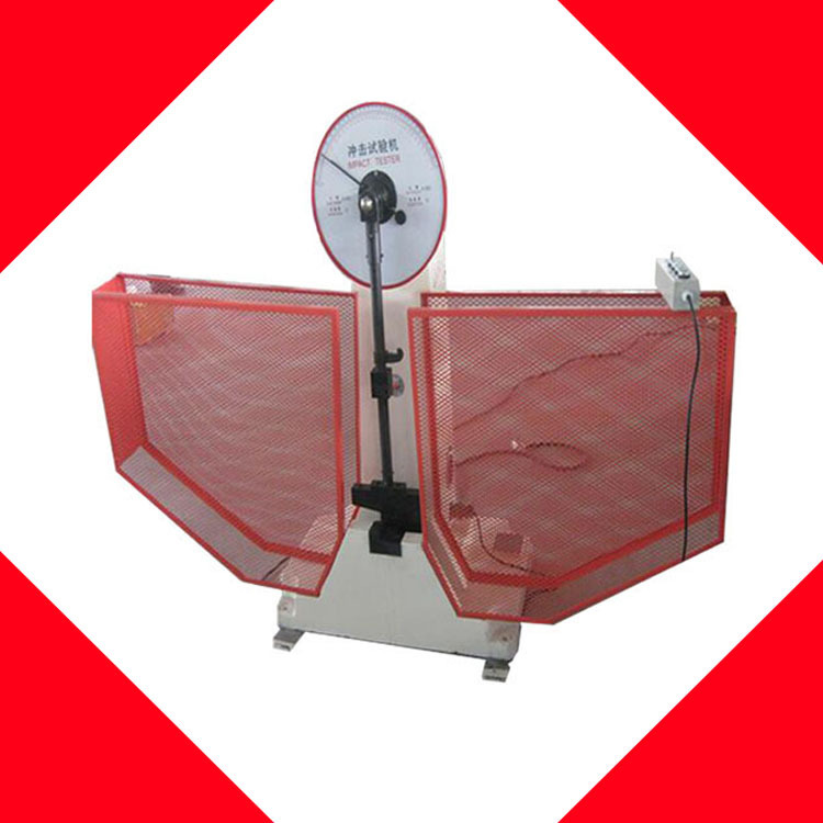 车辆车轴钢板冲击吸收功测试 摆锤500J半自动冲击试验机 配两把锤