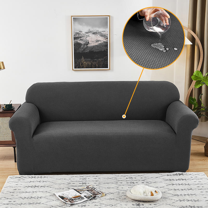 Simple Style Water-Repellent Sofa Cover with a High-End Feel, Elastic Full-Cover Sofa Slipcover, Household Dustproof Cover, Full Cover Cloth