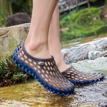 Jelly Solid Color pvc Summer Shoes Sport Style Soft Sole